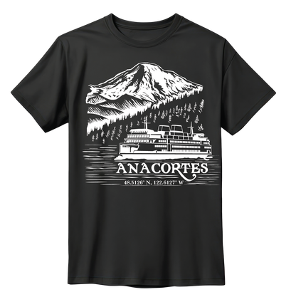 ANACORTES - SKETCHED SCENE  SHIRTS & MORE!