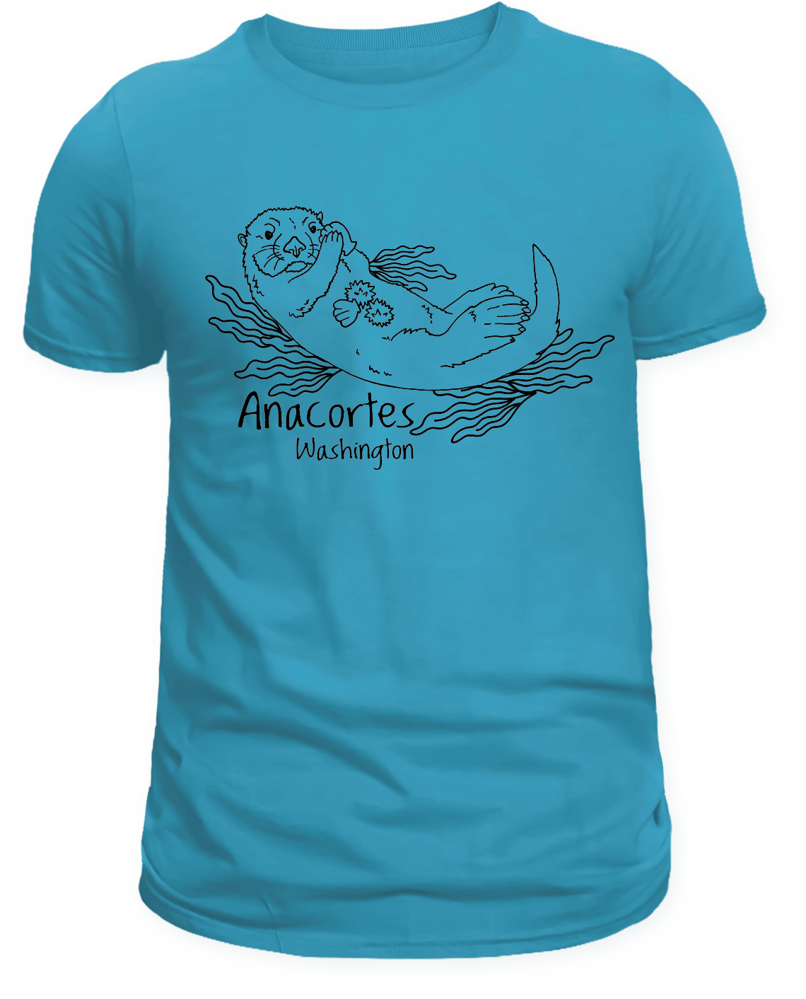 ANACORTES -  SKETCH OTTER  SHIRTS & MORE!