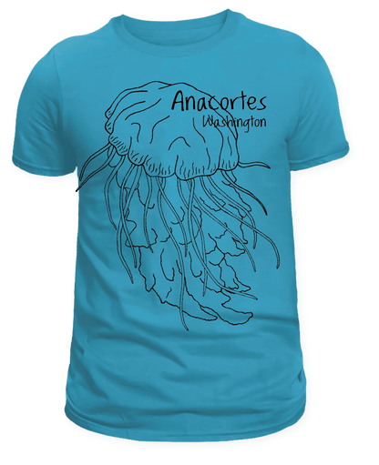 ANACORTES -  LARGE JELLYFISH  SHIRTS & MORE!