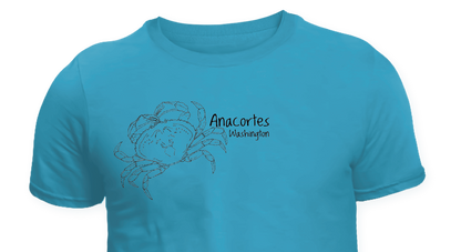 ANACORTES -  SKETCH CRAB SHIRTS & MORE!