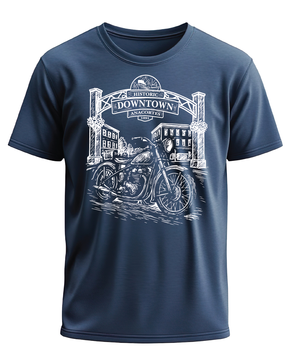 ANACORTES -  MOTORCYCLE DOWNTOWN SHIRTS & MORE!