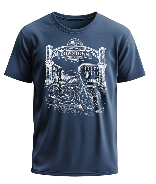 ANACORTES -  MOTORCYCLE DOWNTOWN SHIRTS & MORE!