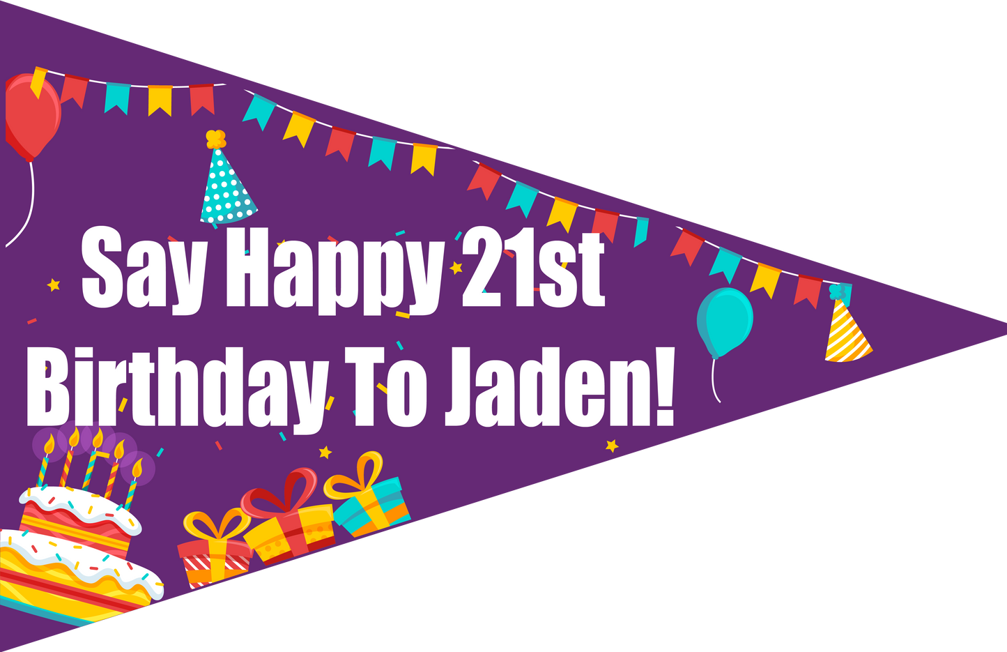 JADEN BIRTHDAY SIGN