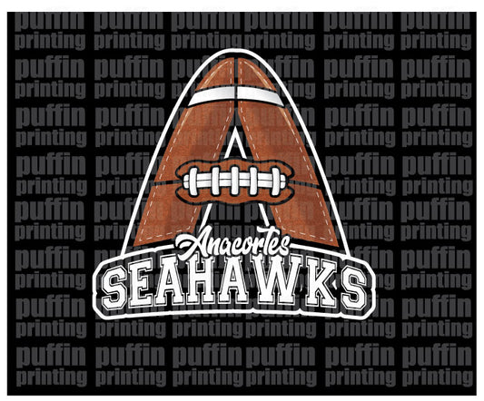 ANACORTES SEAHAWKS FOOTBALL A -  T-SHIRT & MORE!