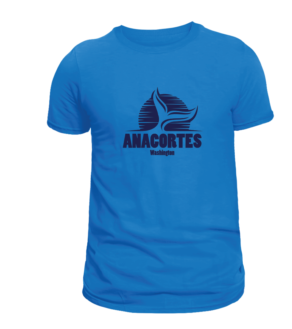 ANACORTES - BOLD WHALE TAIL  SHIRTS & MORE!