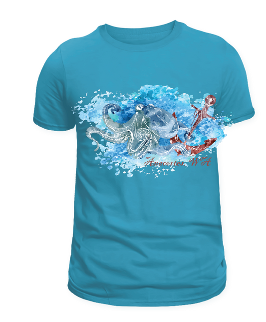 ANACORTES - OCTOPUS ANCHOR SPLASH   SHIRTS & MORE!
