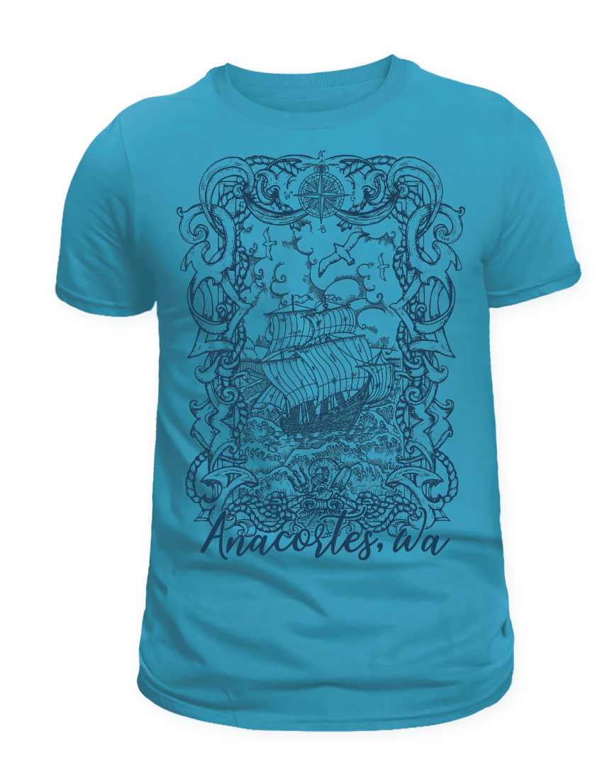 ANACORTES - SKETCH NAUTICAL SHIRTS & MORE!