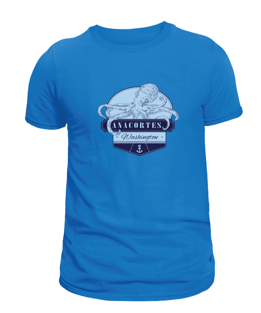 ANACORTES - CLASSIC OCTOPUS   SHIRTS & MORE!