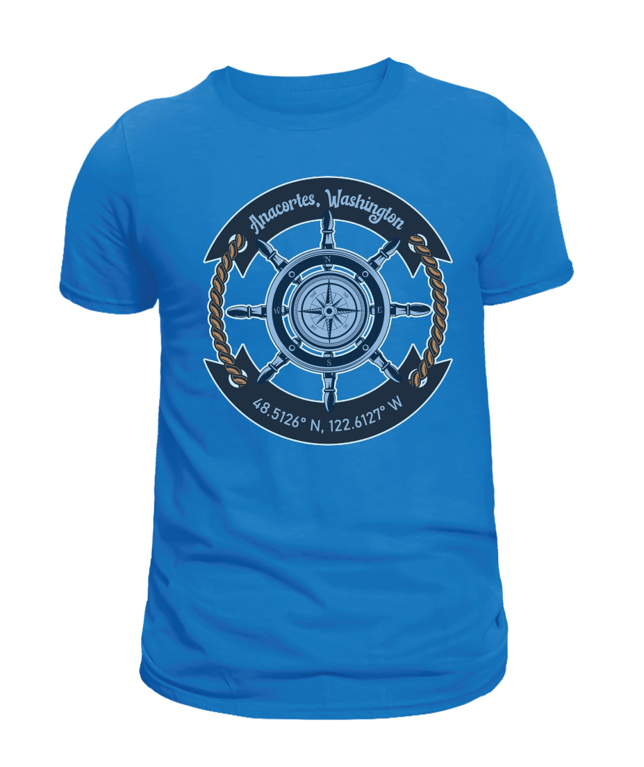 ANACORTES - SHIPWHEEL  SHIRTS & MORE!