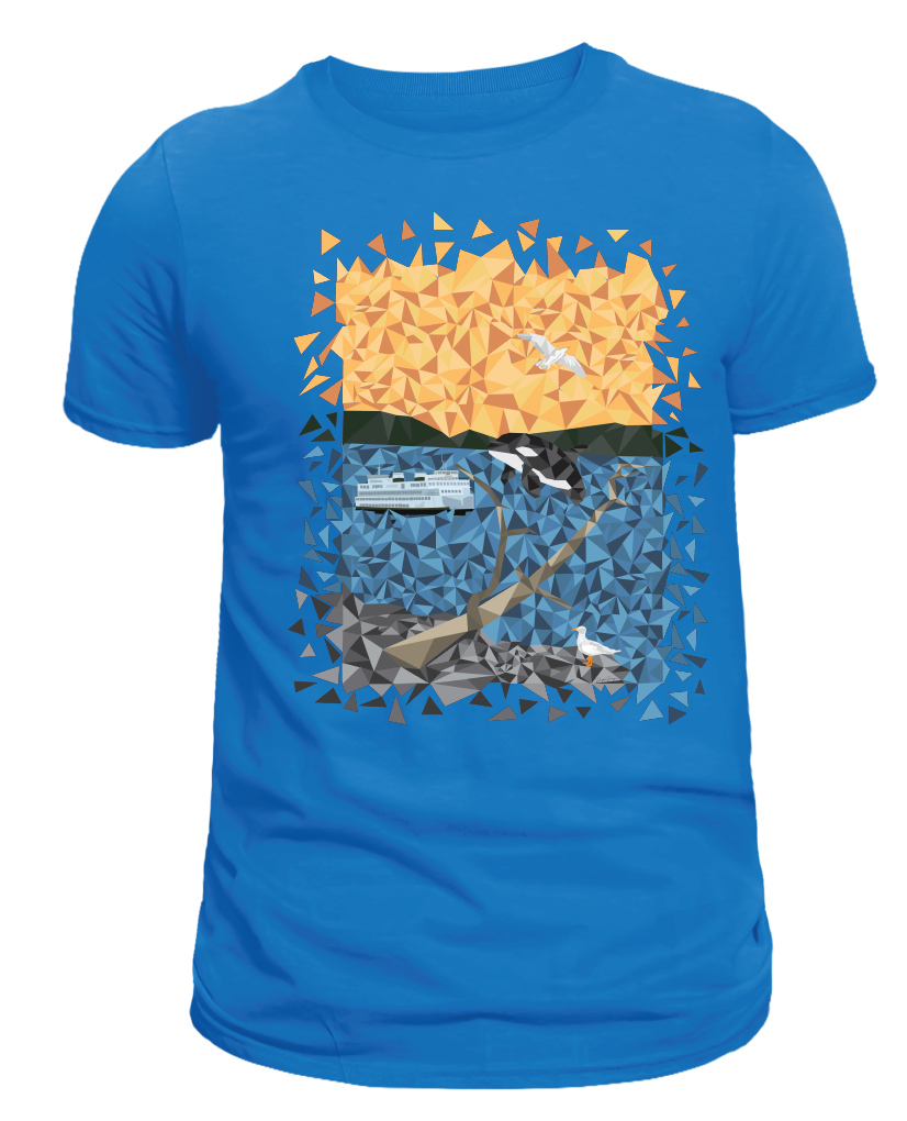 ANACORTES - GEOMETRIC SCENE   SHIRTS & MORE!