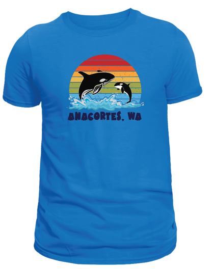 ANACORTES - SUNSET ORCA  SHIRTS & MORE!