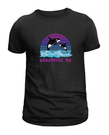 ANACORTES - SUNSET ORCA  SHIRTS & MORE!