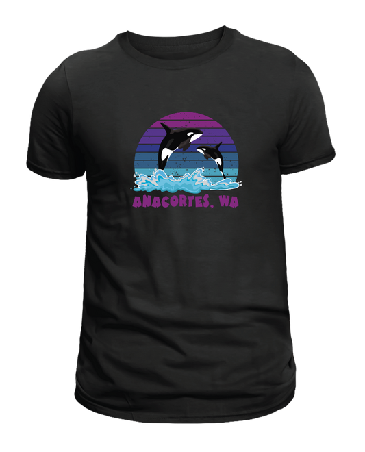 ANACORTES - SUNSET ORCA  SHIRTS & MORE!