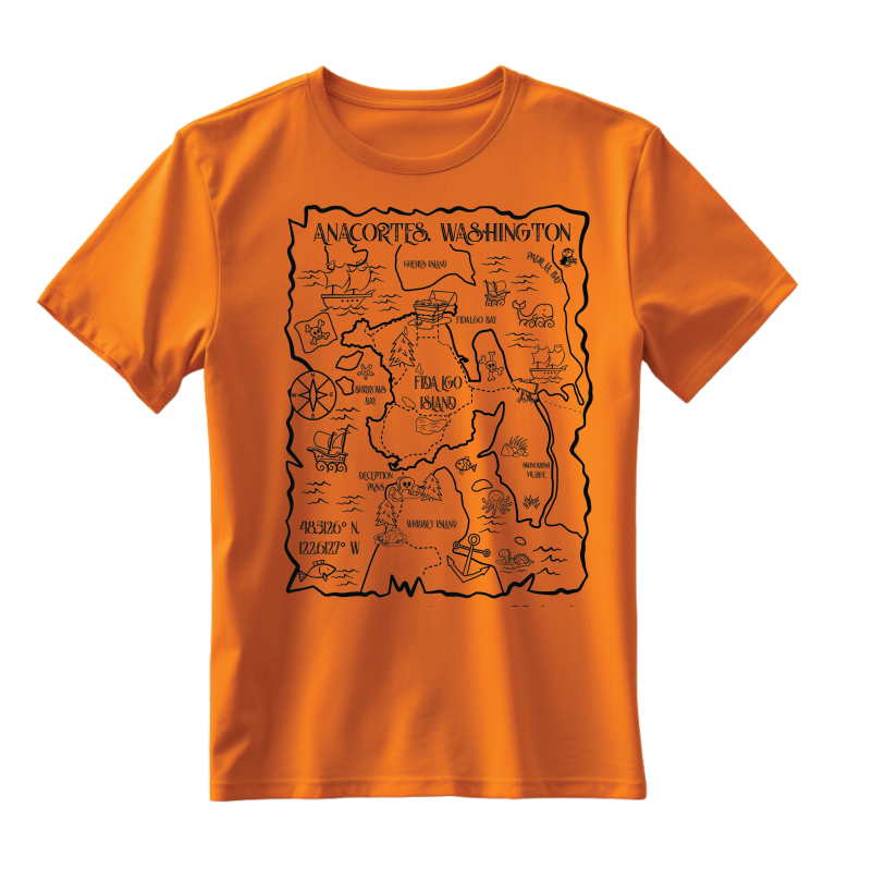 ANACORTES - TREASURE MAP SHIRTS & MORE!