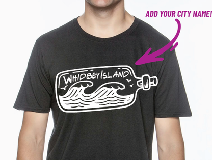 WHIDBEY SEA BOTTLE : SHIRTS AND HOODIES - WHOLESALE