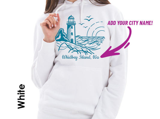 PNW LIGHTHOUSE: SHIRTS AND HOODIES - WHOLESALE