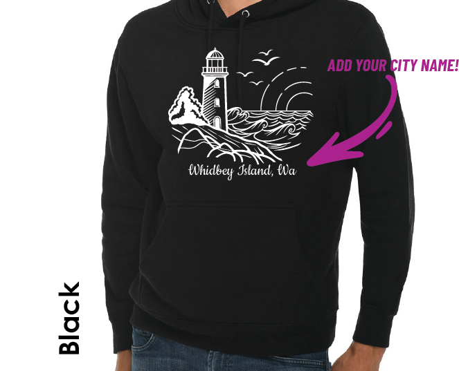 PNW LIGHTHOUSE: SHIRTS AND HOODIES - WHOLESALE