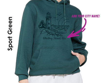 PNW LIGHTHOUSE: SHIRTS AND HOODIES - WHOLESALE