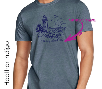 PNW LIGHTHOUSE: SHIRTS AND HOODIES - WHOLESALE