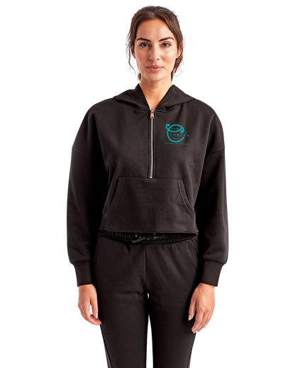 IO FITNESS Women's Alice Half-Zip Hoodie