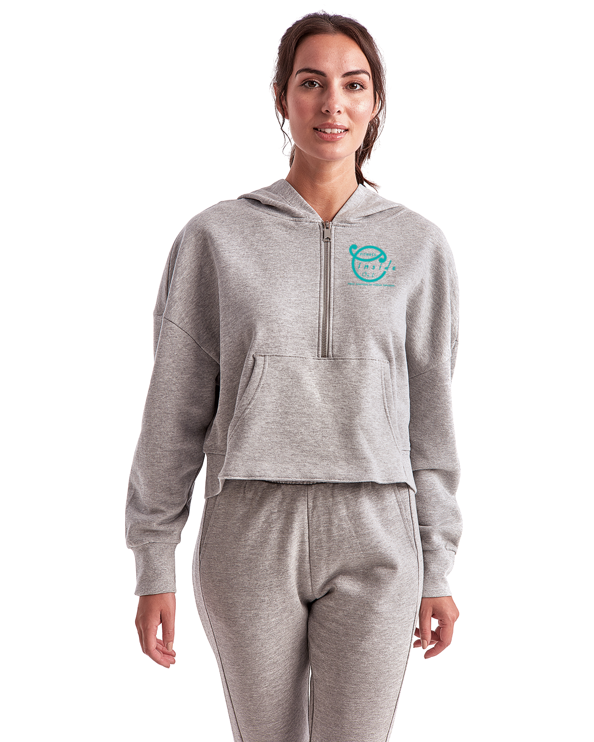 IO FITNESS Women's Alice Half-Zip Hoodie