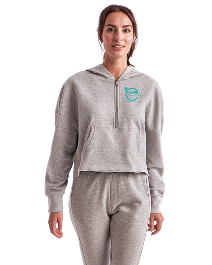 IO FITNESS Women's Alice Half-Zip Hoodie