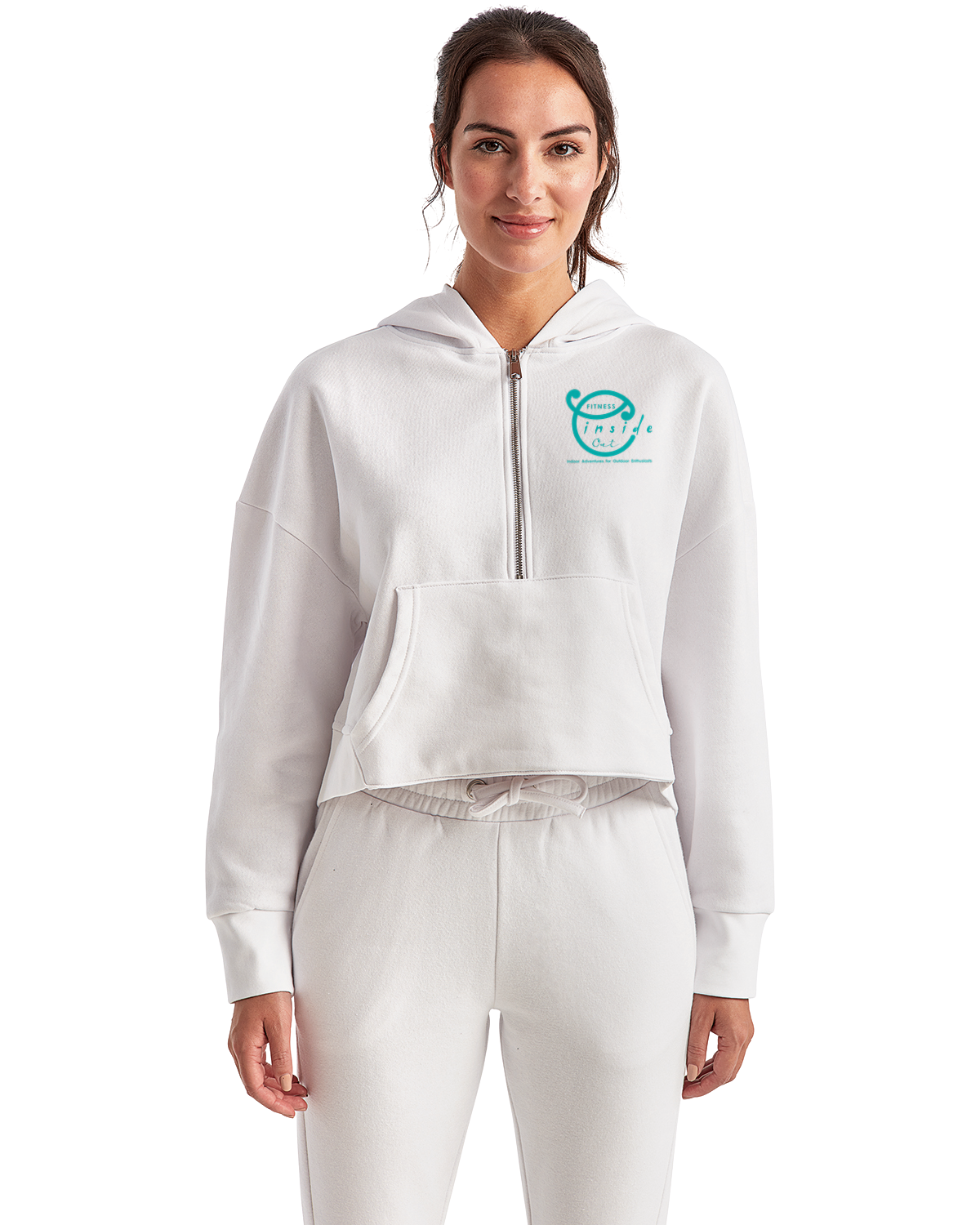 IO FITNESS Women's Alice Half-Zip Hoodie