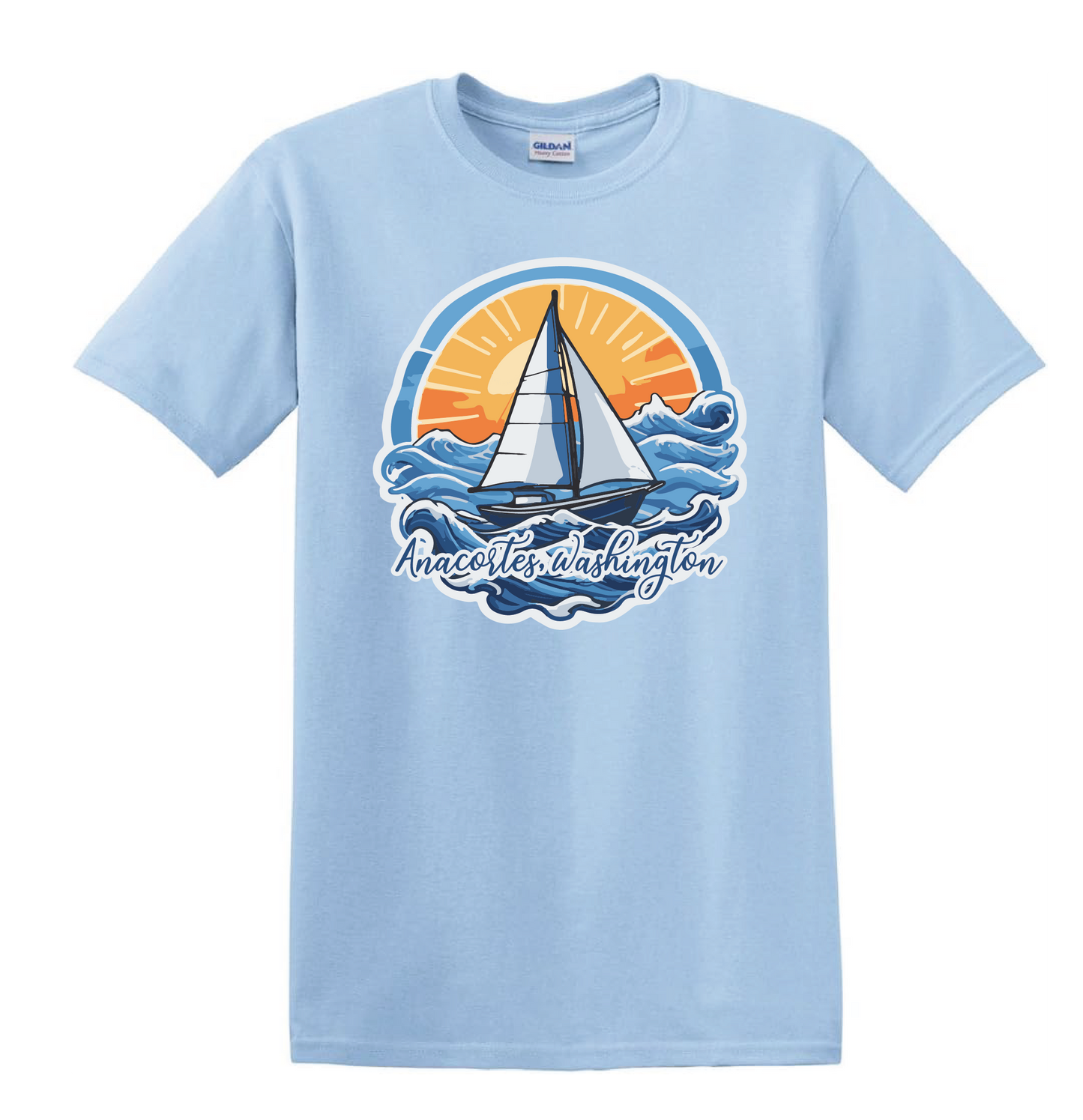 ANACORTES - SAILING  SUNRISE SHIRTS & MORE!