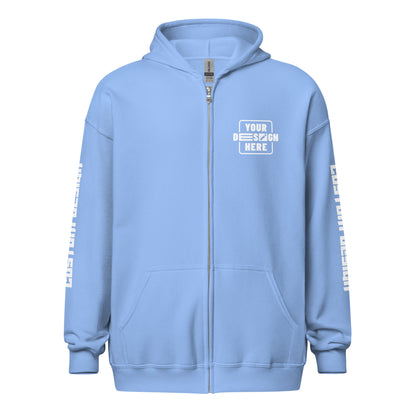 CATALOG  Unisex heavy blend zip hoodie