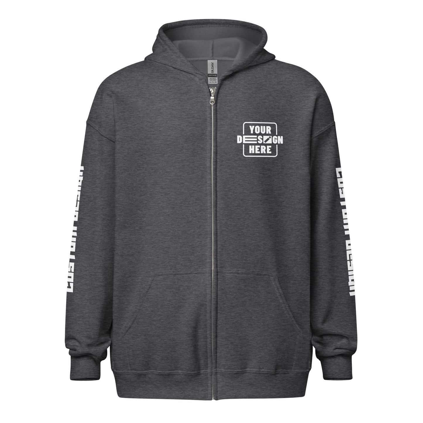 CATALOG  Unisex heavy blend zip hoodie