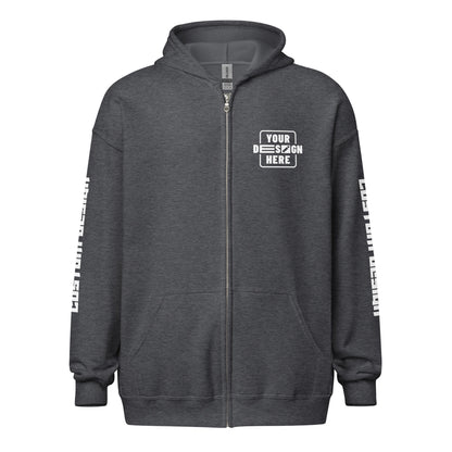 CATALOG  Unisex heavy blend zip hoodie