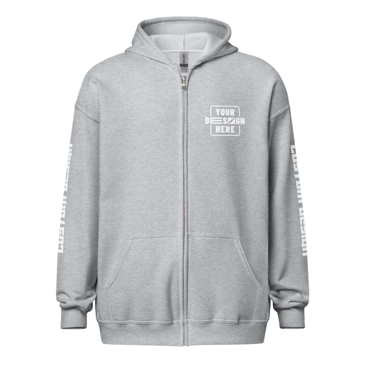 CATALOG  Unisex heavy blend zip hoodie