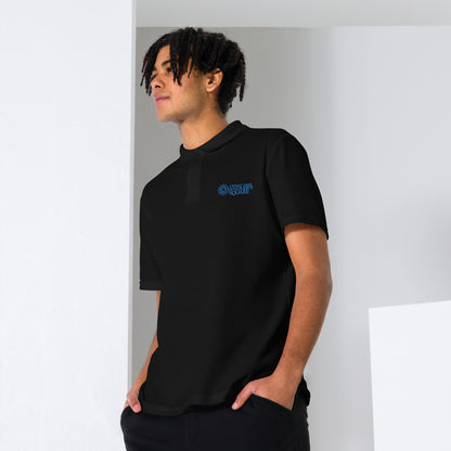 CHANDLER'S SQUARE EMBORDERED Unisex pique polo shirt