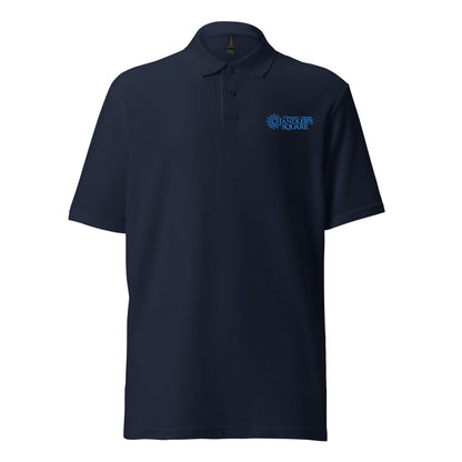 CHANDLER'S SQUARE EMBORDERED Unisex pique polo shirt