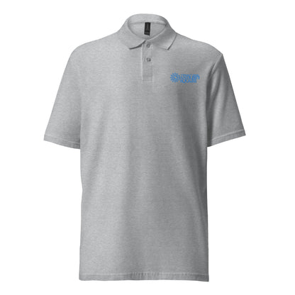 CHANDLER'S SQUARE EMBORDERED Unisex pique polo shirt