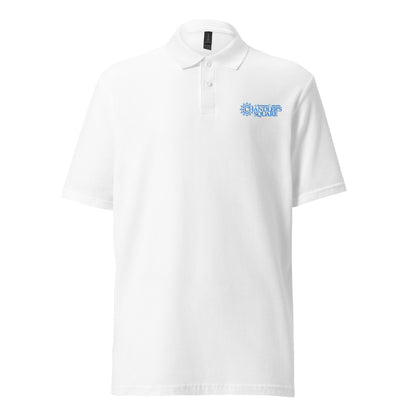 CHANDLER'S SQUARE EMBORDERED Unisex pique polo shirt