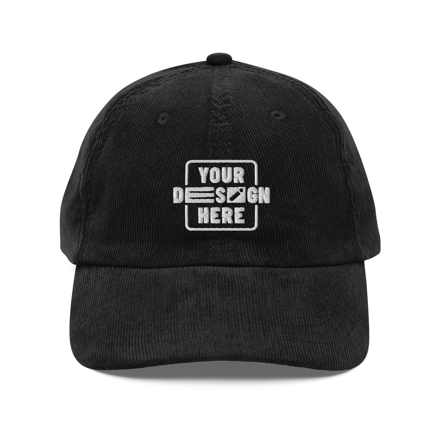 CATALOG EMBROIDERED Corduroy cap