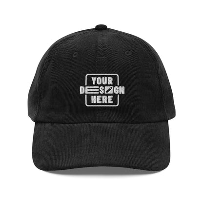 CATALOG EMBROIDERED Corduroy cap