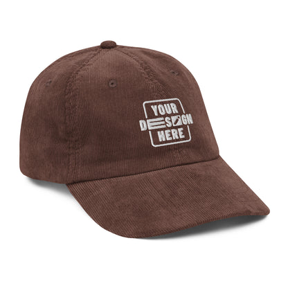 CATALOG EMBROIDERED Corduroy cap