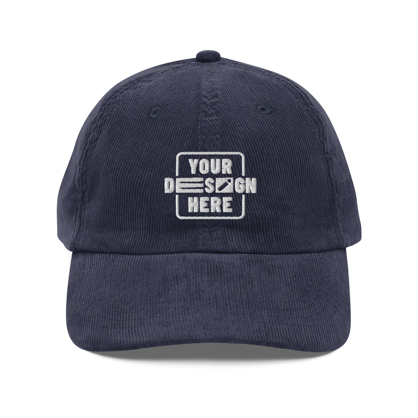 CATALOG EMBROIDERED Corduroy cap
