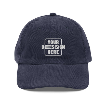 CATALOG EMBROIDERED Corduroy cap