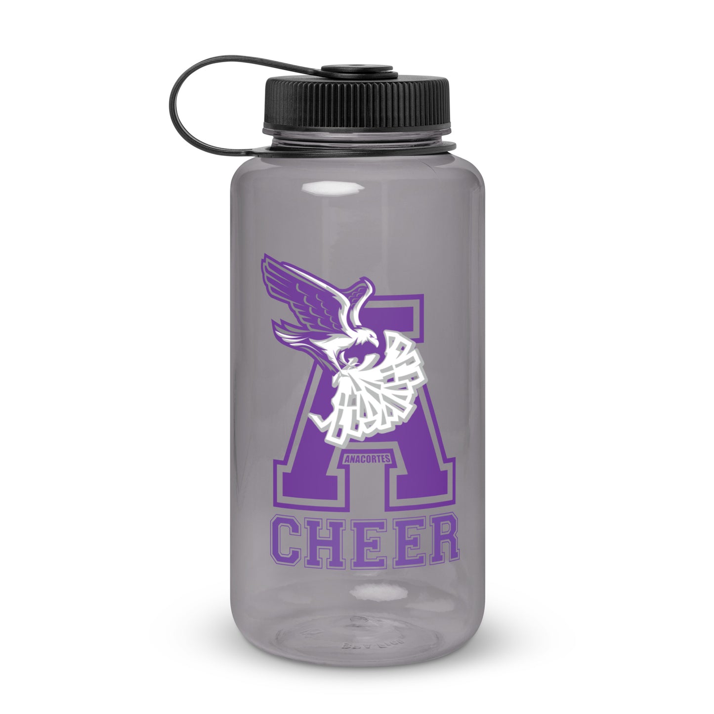 SEAHAWKS CHEER Wide mouth plastic water bottle