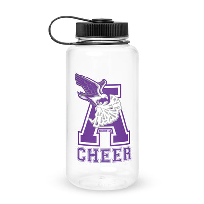 SEAHAWKS CHEER Wide mouth plastic water bottle