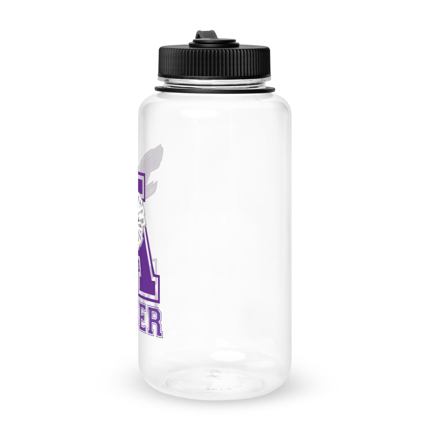 SEAHAWKS CHEER Wide mouth plastic water bottle